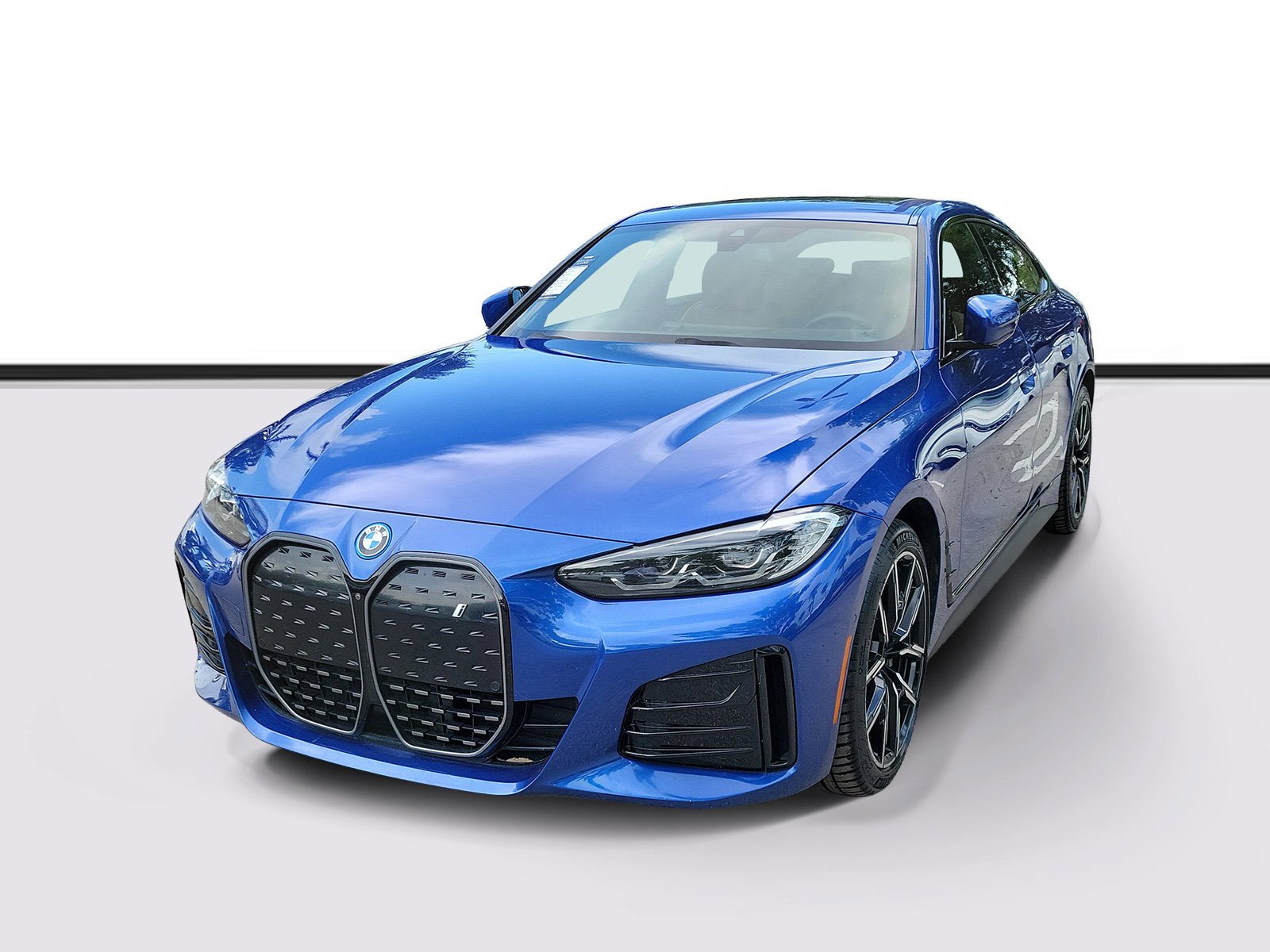 Certified Used 2024 Portimao Blue Metallic BMW eDrive40 image 2
