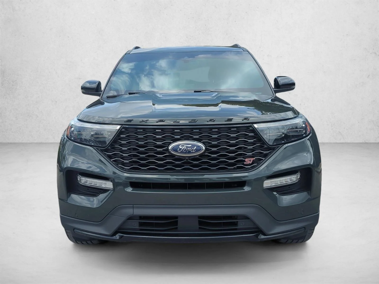 Used 2024 Forged Green Metallic Ford ST image 2