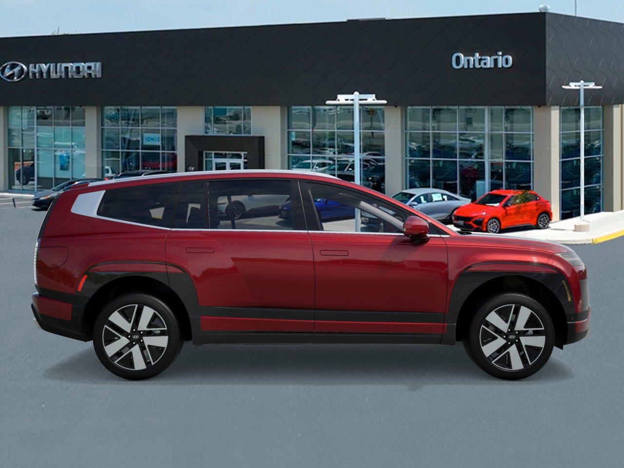 New 2026 Red Hyundai SEL image 7