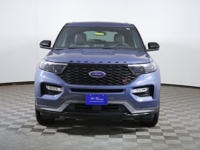Certified Used 2021 Blue Ford ST image 3