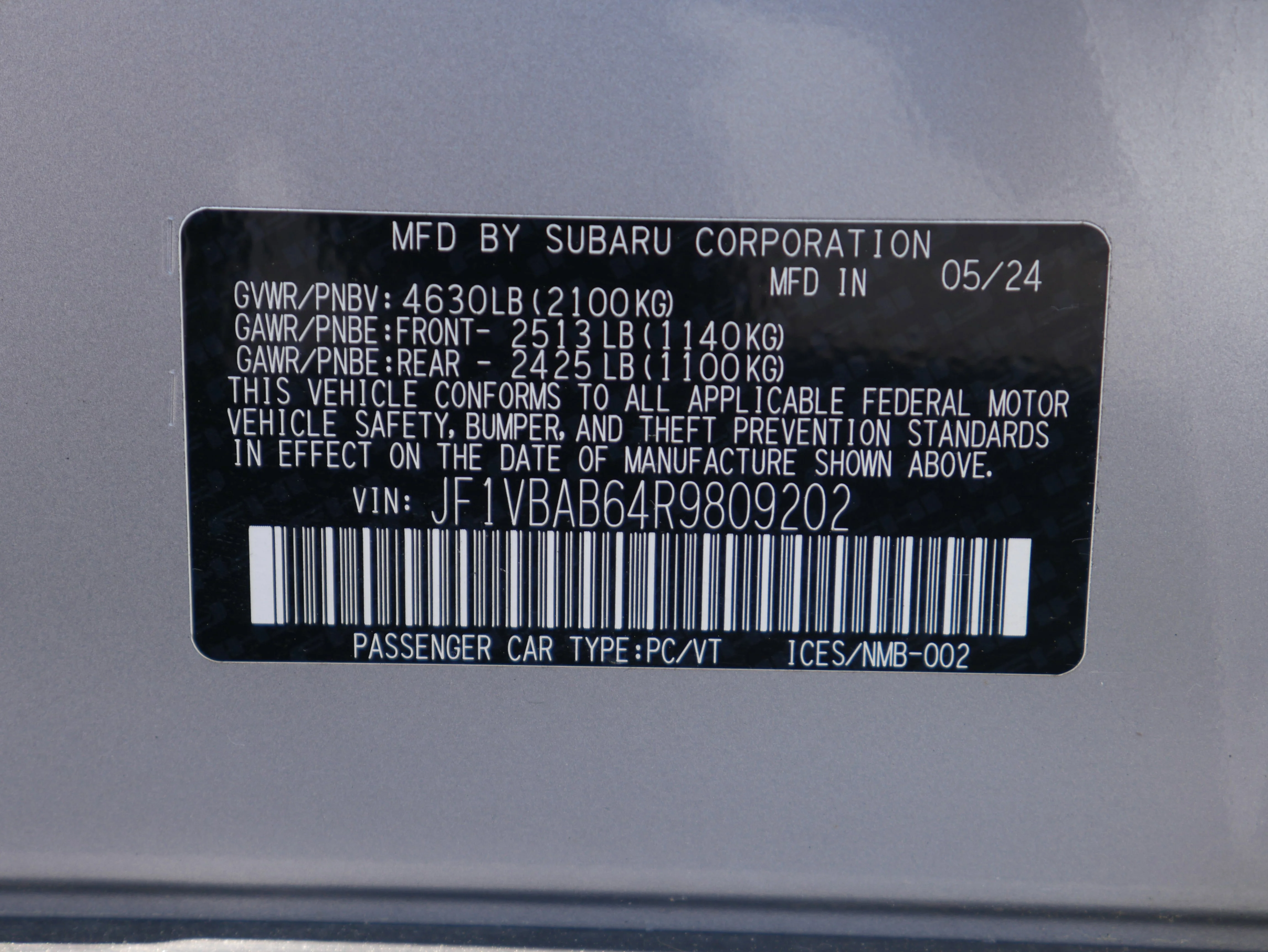 2024 Subaru WRX Base - Photo 31