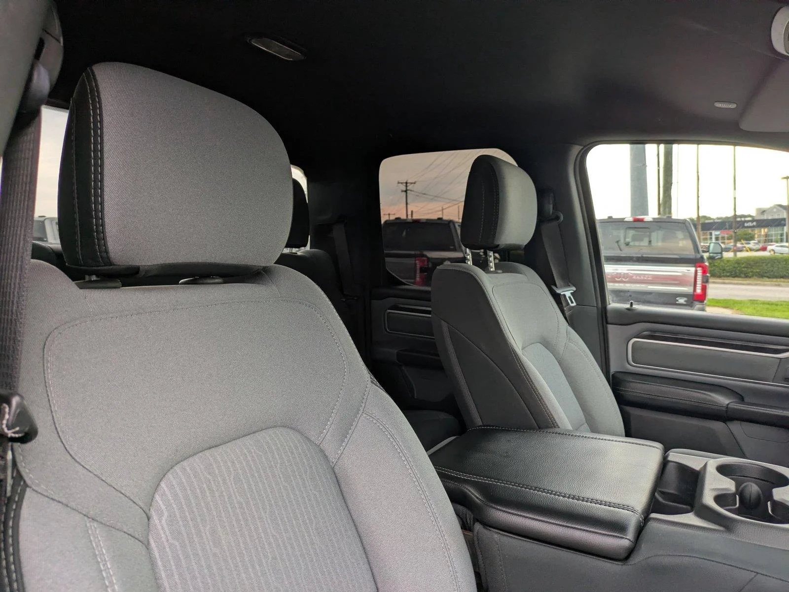 Used 2022 Flame Red Clearcoat Ram Big Horn image 34