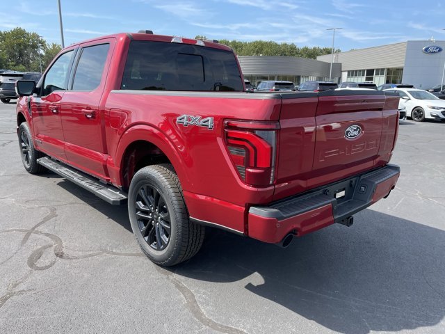 New 2025 Rapid Red Metallic Tinted Clearcoat Ford Lariat® image 3