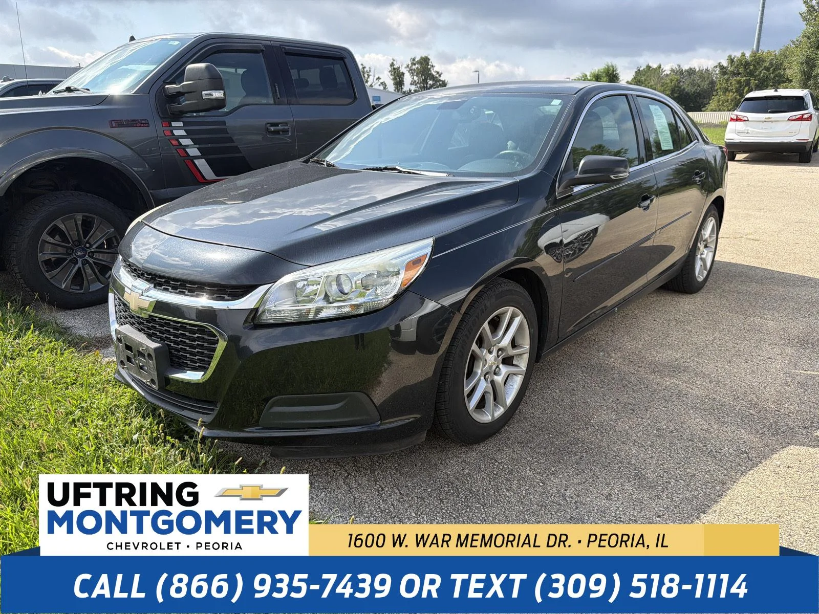 Used 2015 Black Granite Metallic Chevrolet LT image 1