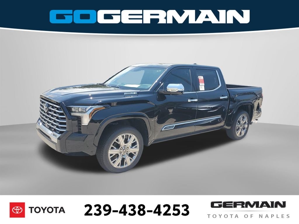 New 2026 Midnight Black Metallic Toyota Tundra Capstone image 10
