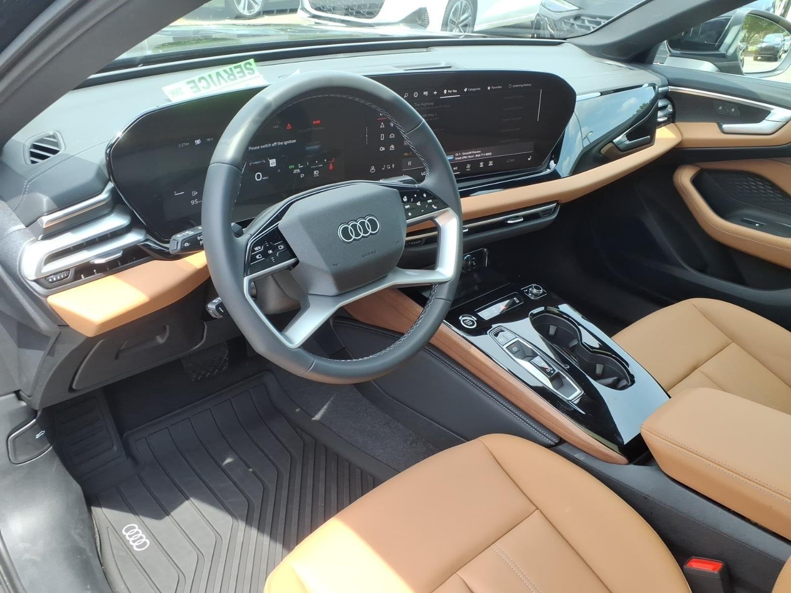 Used 2025 Mythos Black Metallic Audi Premium image 24