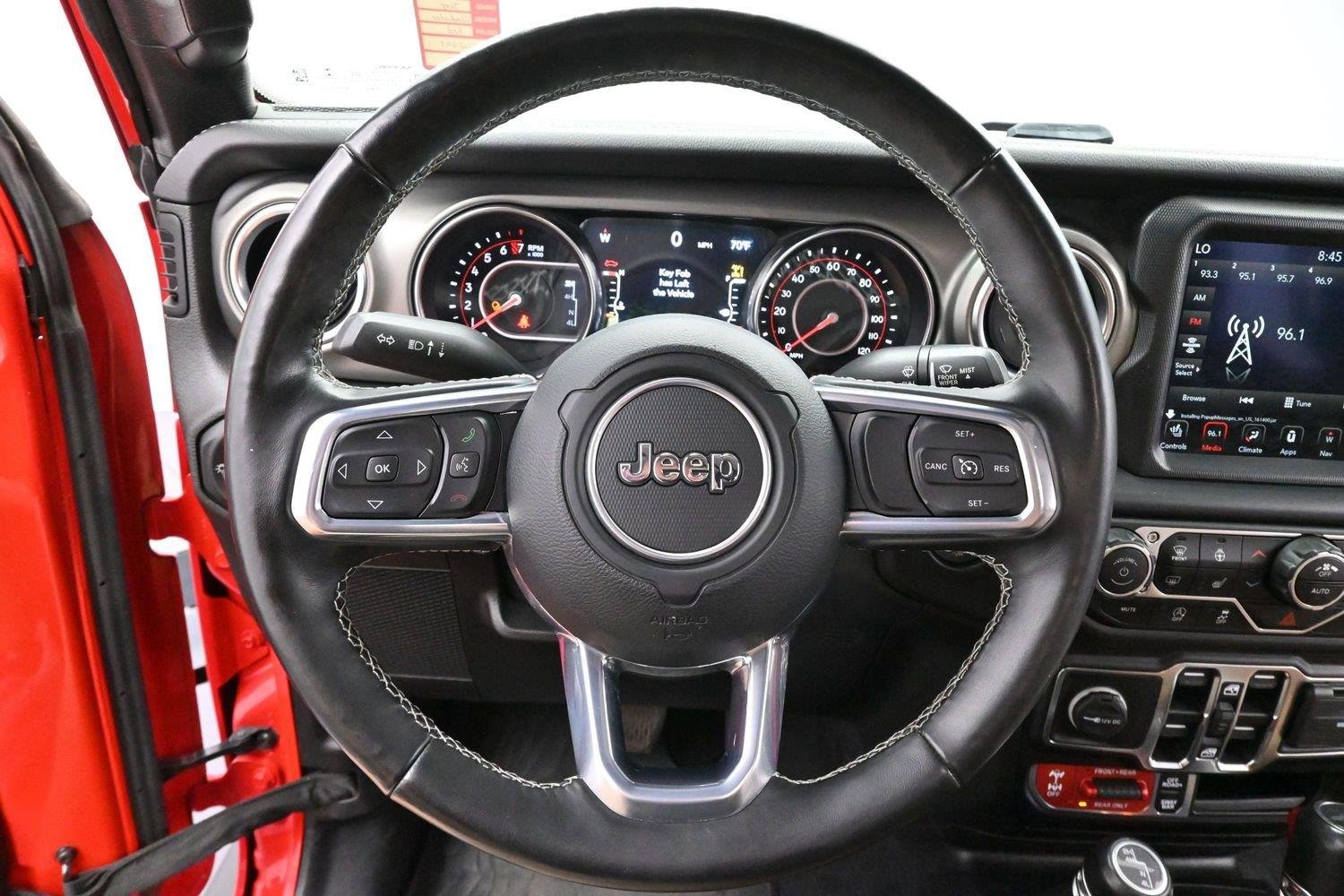 Used 2021 Firecracker Red Clearcoat Jeep Rubicon image 15