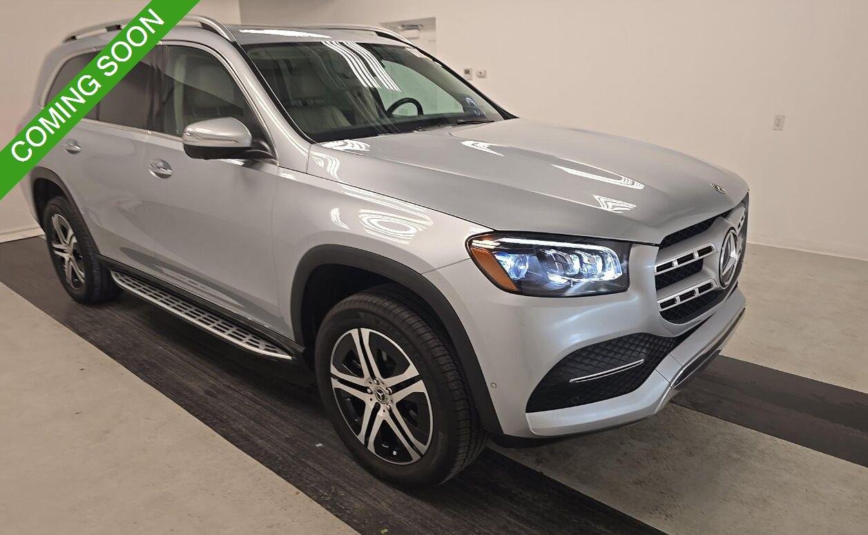 Used 2022 Cirrus Silver Metallic Mercedes-Benz GLS 450 image 1
