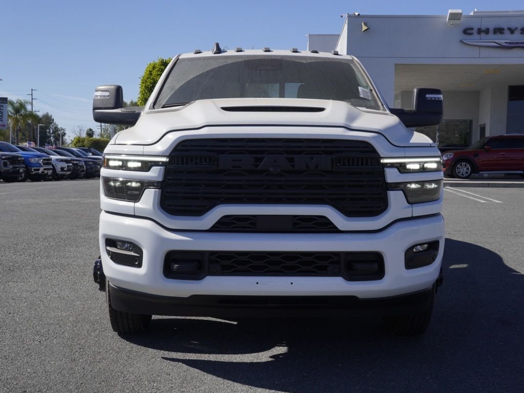 New 2026 Bright White Clear-Coat Exterior Paint RAM Laramie image 8