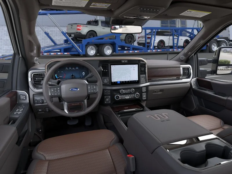 New 2026 Star White Metallic Tri-Coat Ford F-250® King Ranch® image 9