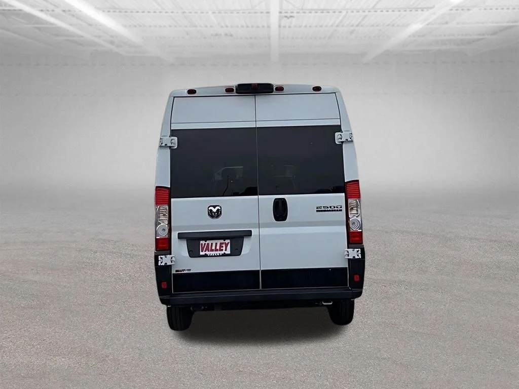 Used 2024 Bright White Clearcoat Ram High Roof image 6