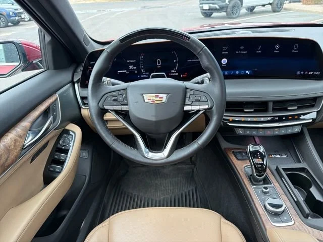 Used 2025 Radiant Red Tintcoat Cadillac Premium Luxury image 33