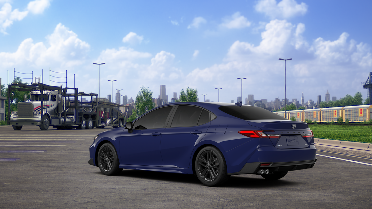 New 2026 Reservoir Blue Toyota SE image 6