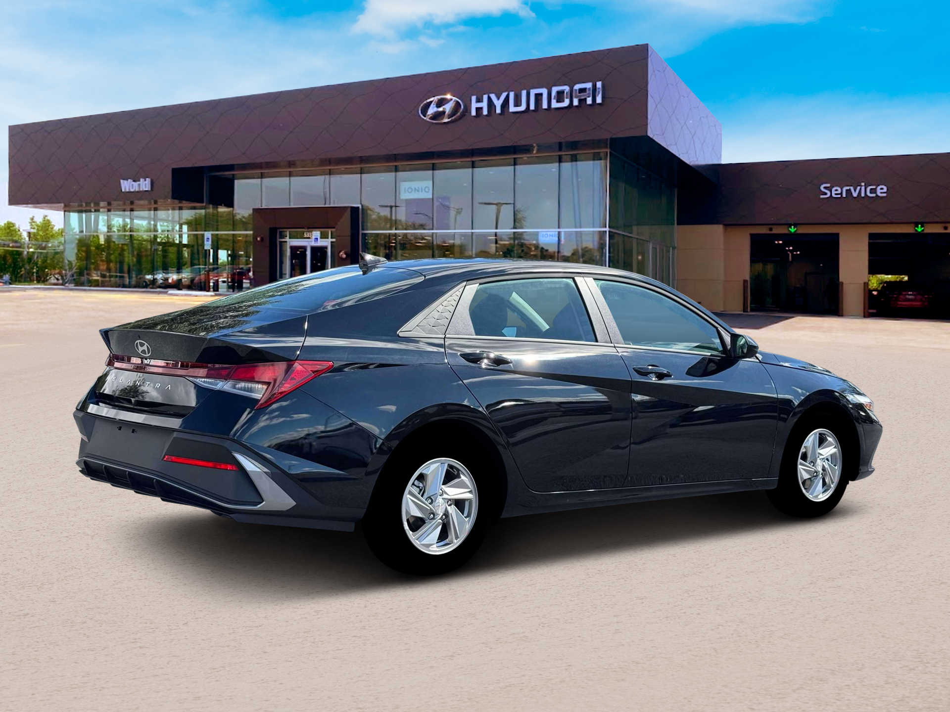 New 2026 Abyss Black Hyundai SE image 8