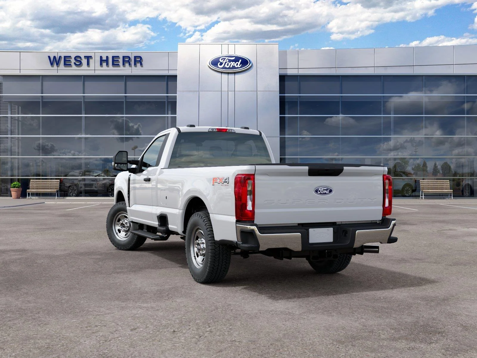 New 2027 Oxford White Ford F-350® XL image 4