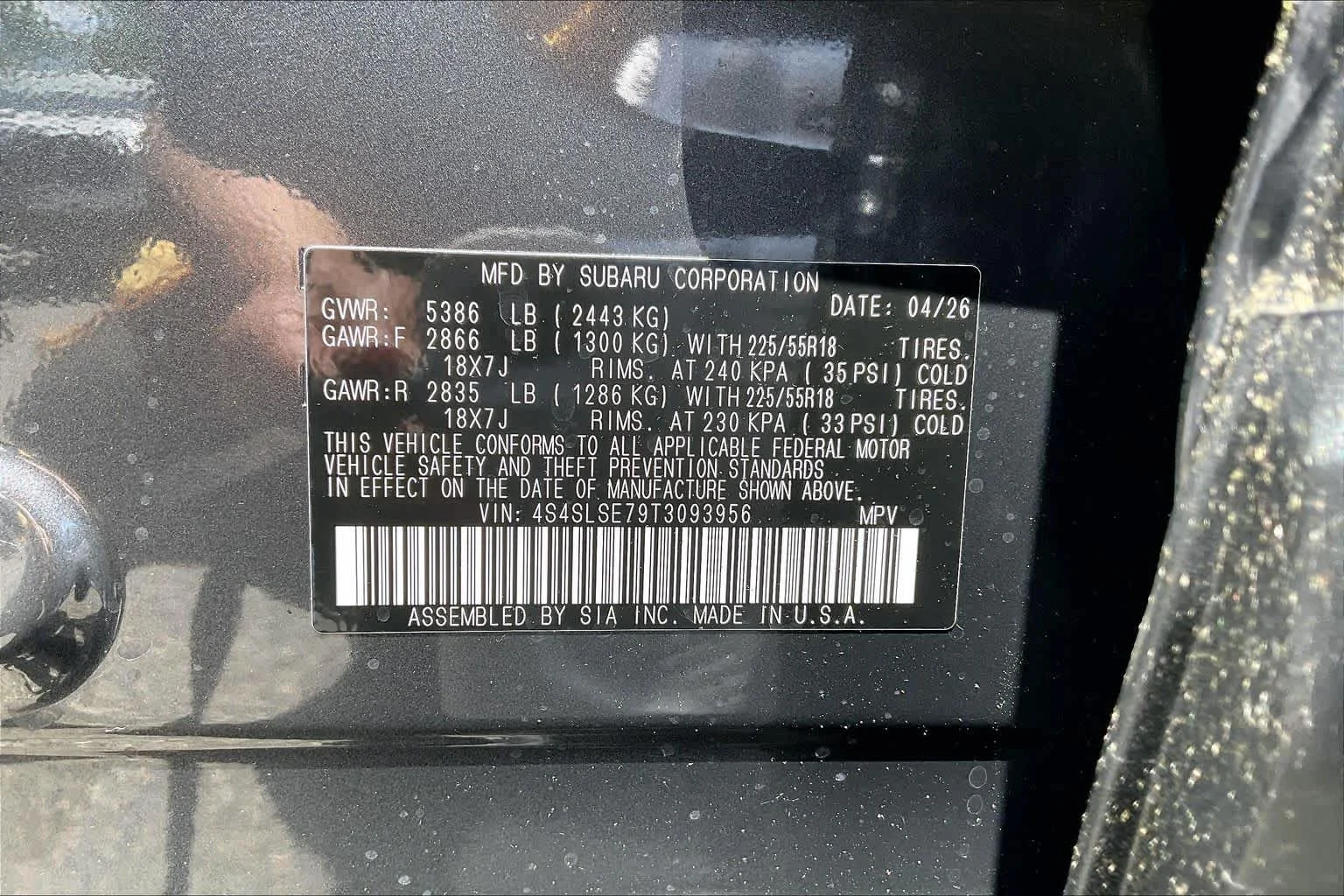 New 2026 Magnetite Gray Metallic Subaru Premium Hybrid image 19