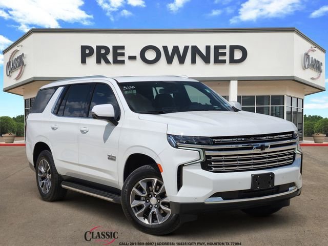 Summit White 2023 Chevrolet Tahoe LT RWD SUV / Crossover 4X2