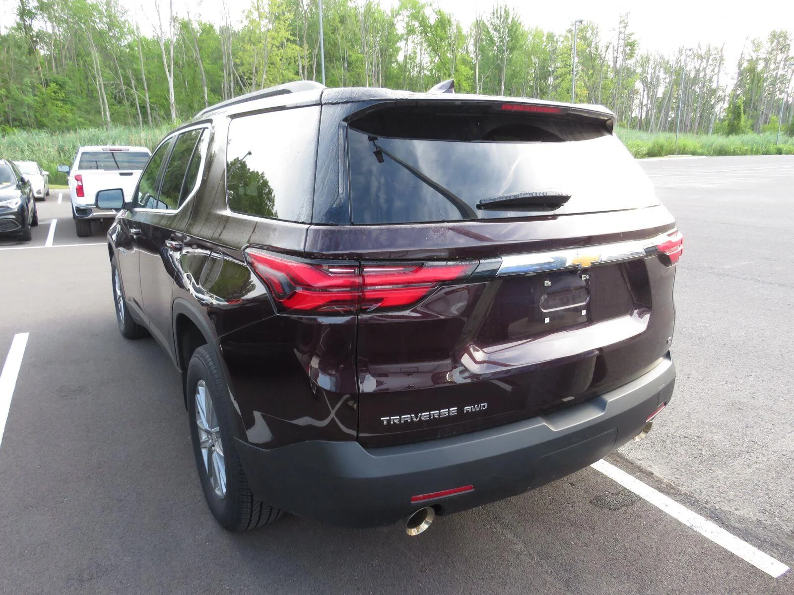 Used 2023 BLACK CHERRY METALLIC Chevrolet LT Cloth image 10