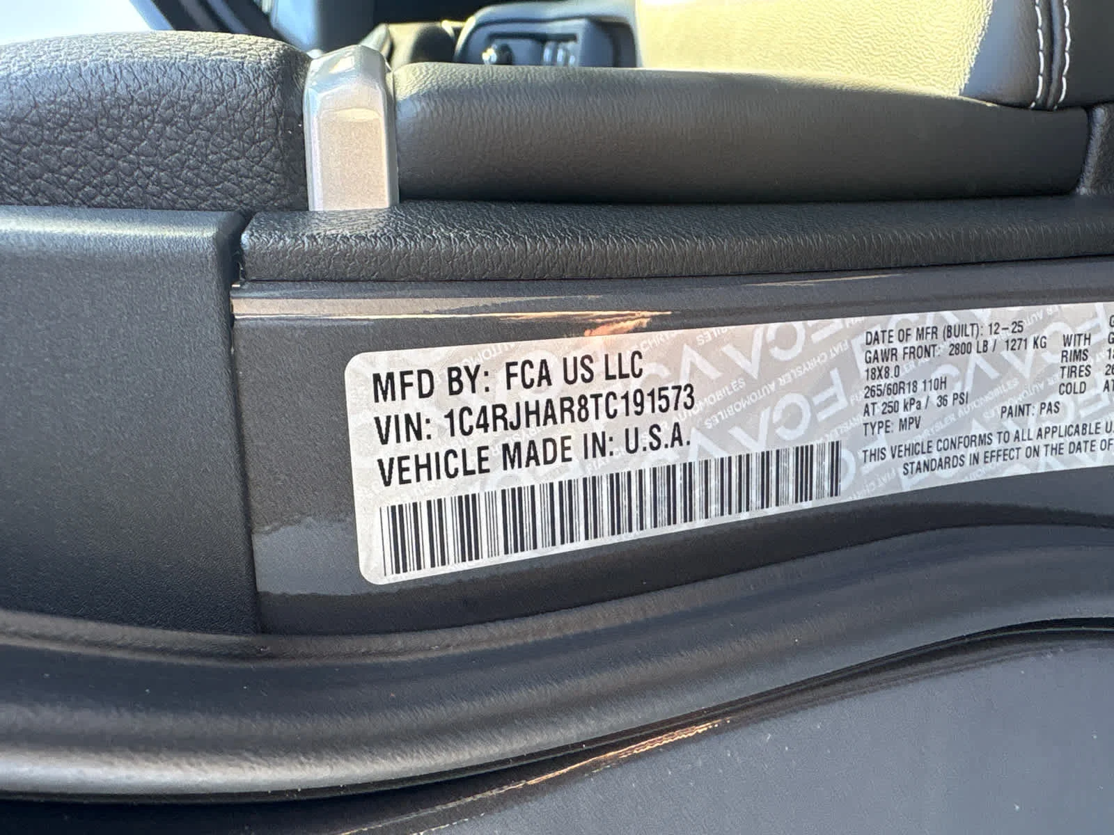 New 2026 Baltic Gray Metallic Clearcoat Jeep Laredo Altitude image 30
