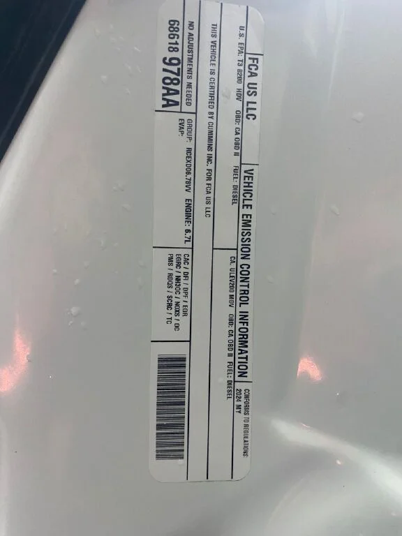 Used 2024 Bright White Clearcoat Ram Laramie image 32