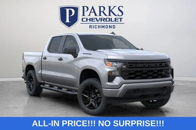 New 2026 Sterling Gray Metallic Chevrolet Custom image 1