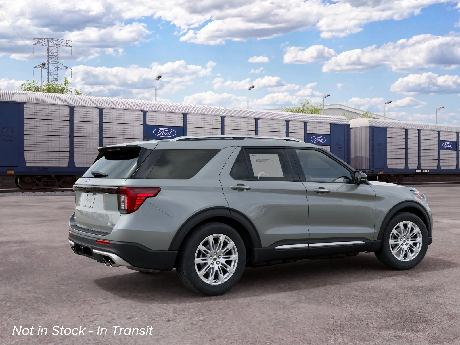 New 2027 White Ford 4DR 4WD PLTNM image 19