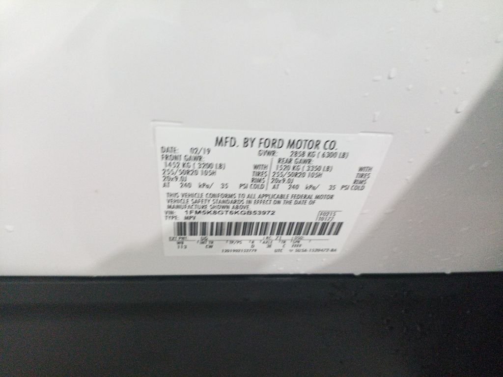 Used 2019 White Ford Sport image 27