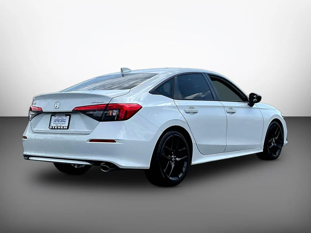 Used 2023 Platinum White Pearl Honda Sport image 6