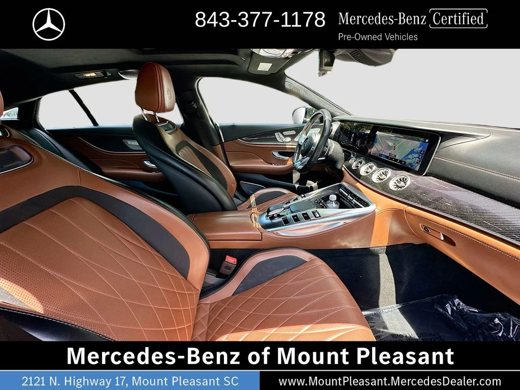 Certified Used 2021 designo Selenite Gray Magno Mercedes-AMG S image 30
