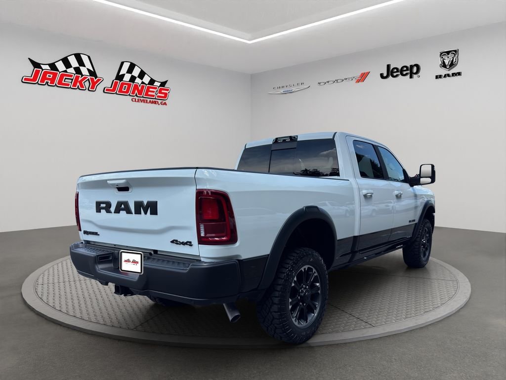 Used 2025 Bright White Clearcoat Ram Rebel image 11