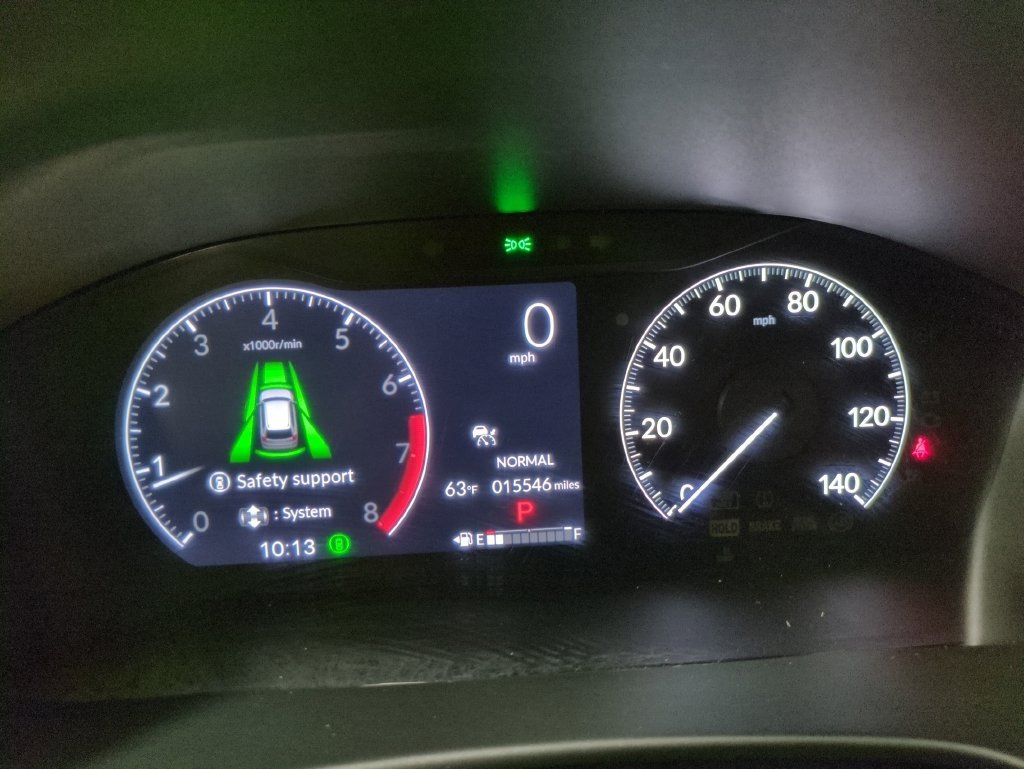 Certified Used 2025 Platinum White Honda EX-L image 17