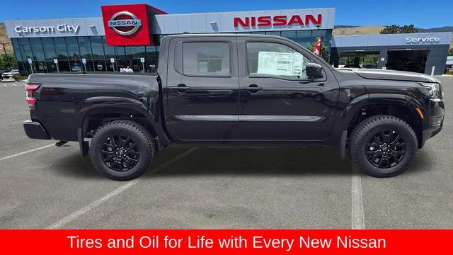 New 2026 Super Black Nissan Crew Cab SV image 2