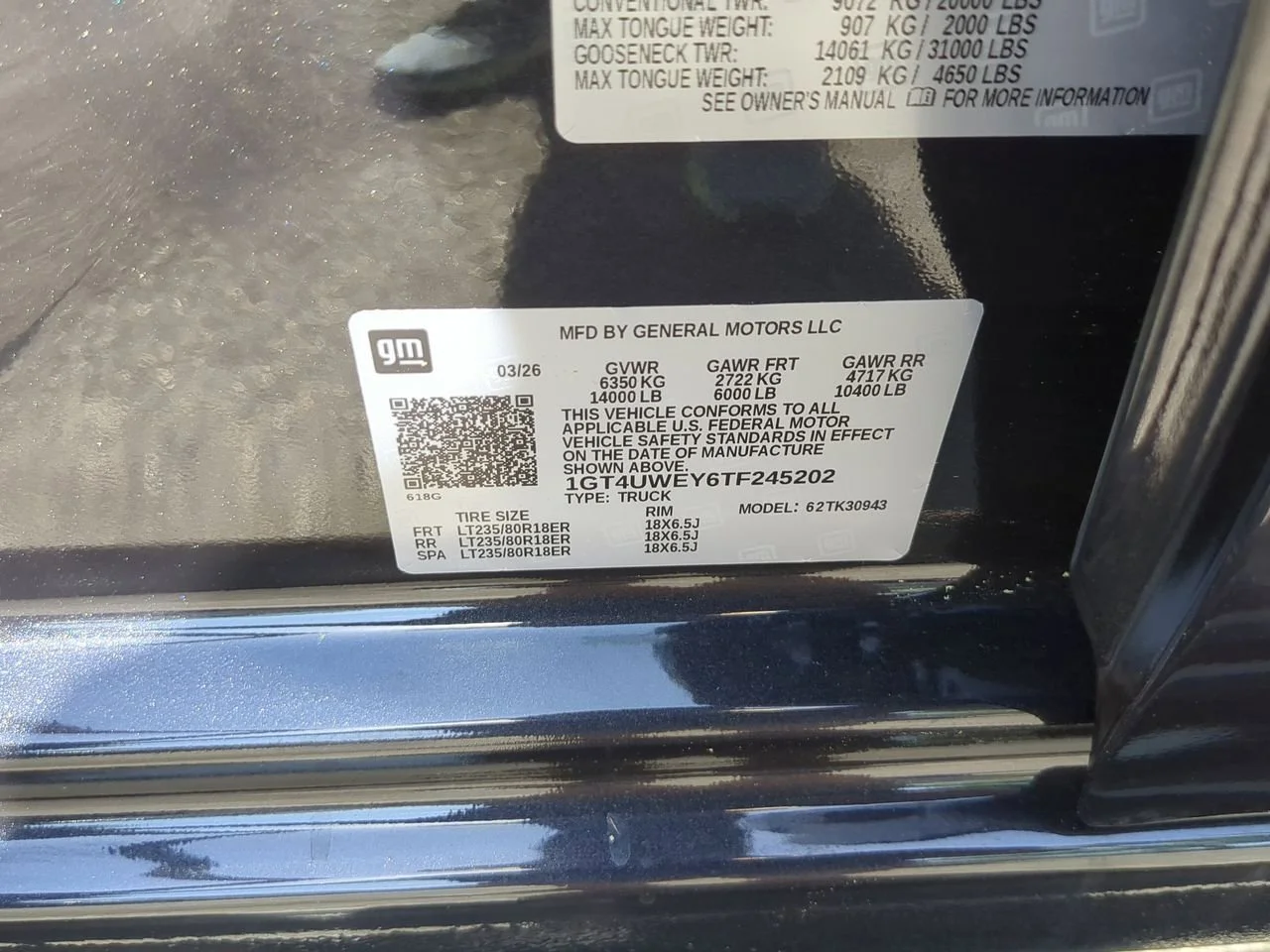 New 2026 Titanium Rush Metallic GMC Denali DRW image 35