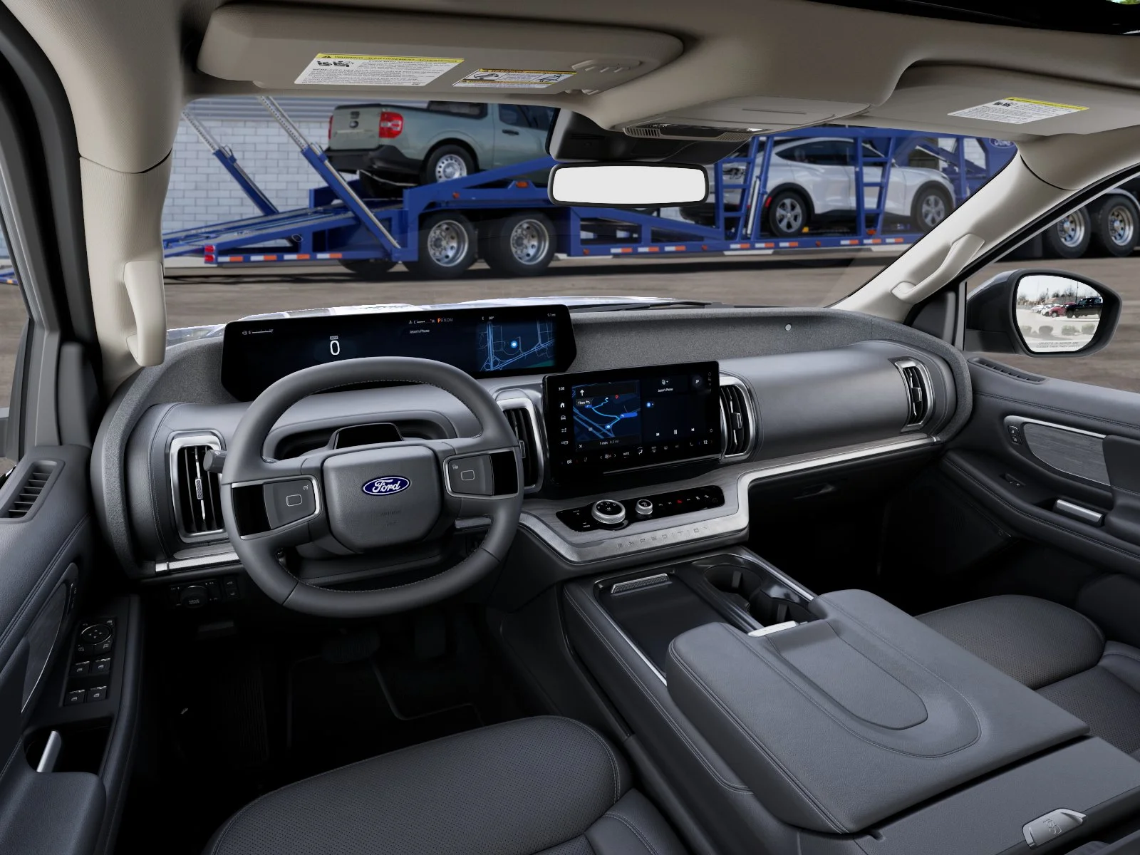 New 2027 Agate Black Metallic Ford Platinum image 9