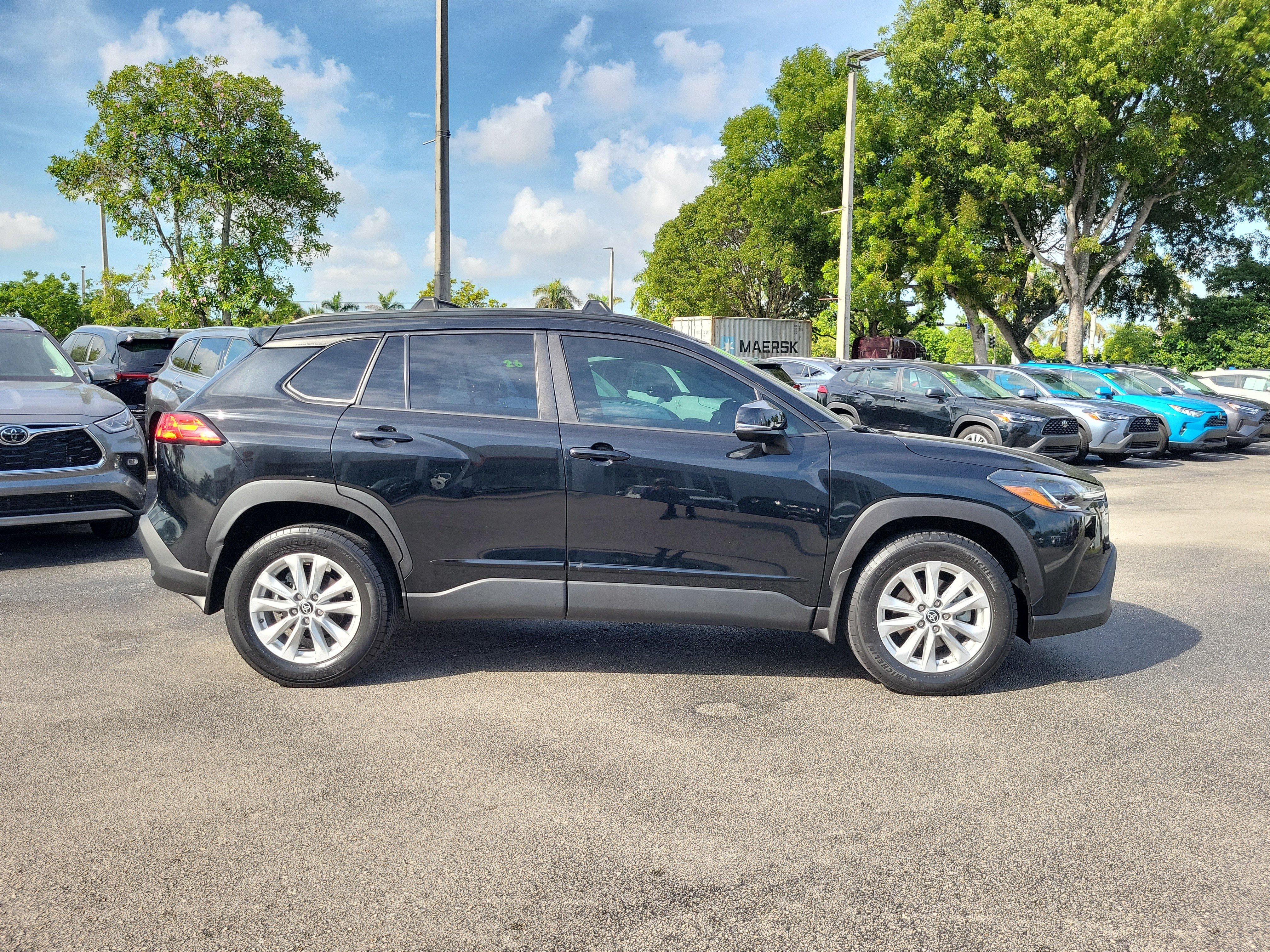 Used 2022 Jet Black Toyota LE image 4