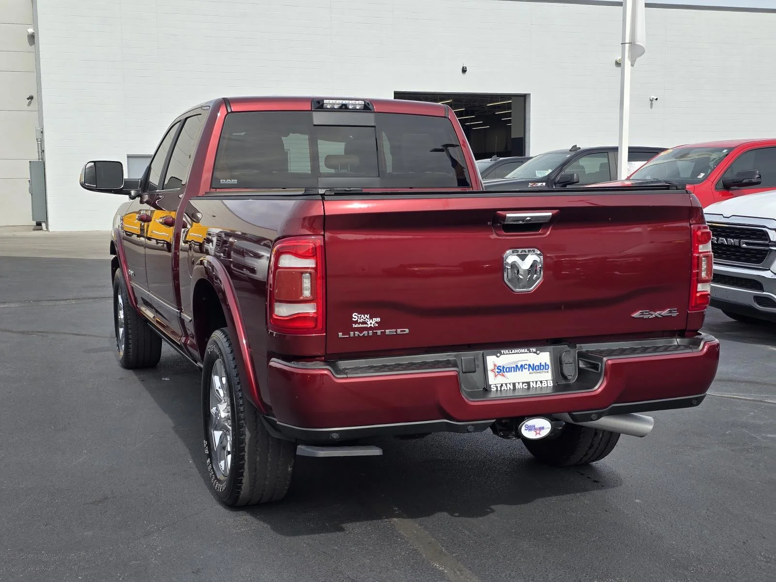 Used 2021 Delmonico Red Pearlcoat Ram Limited image 5