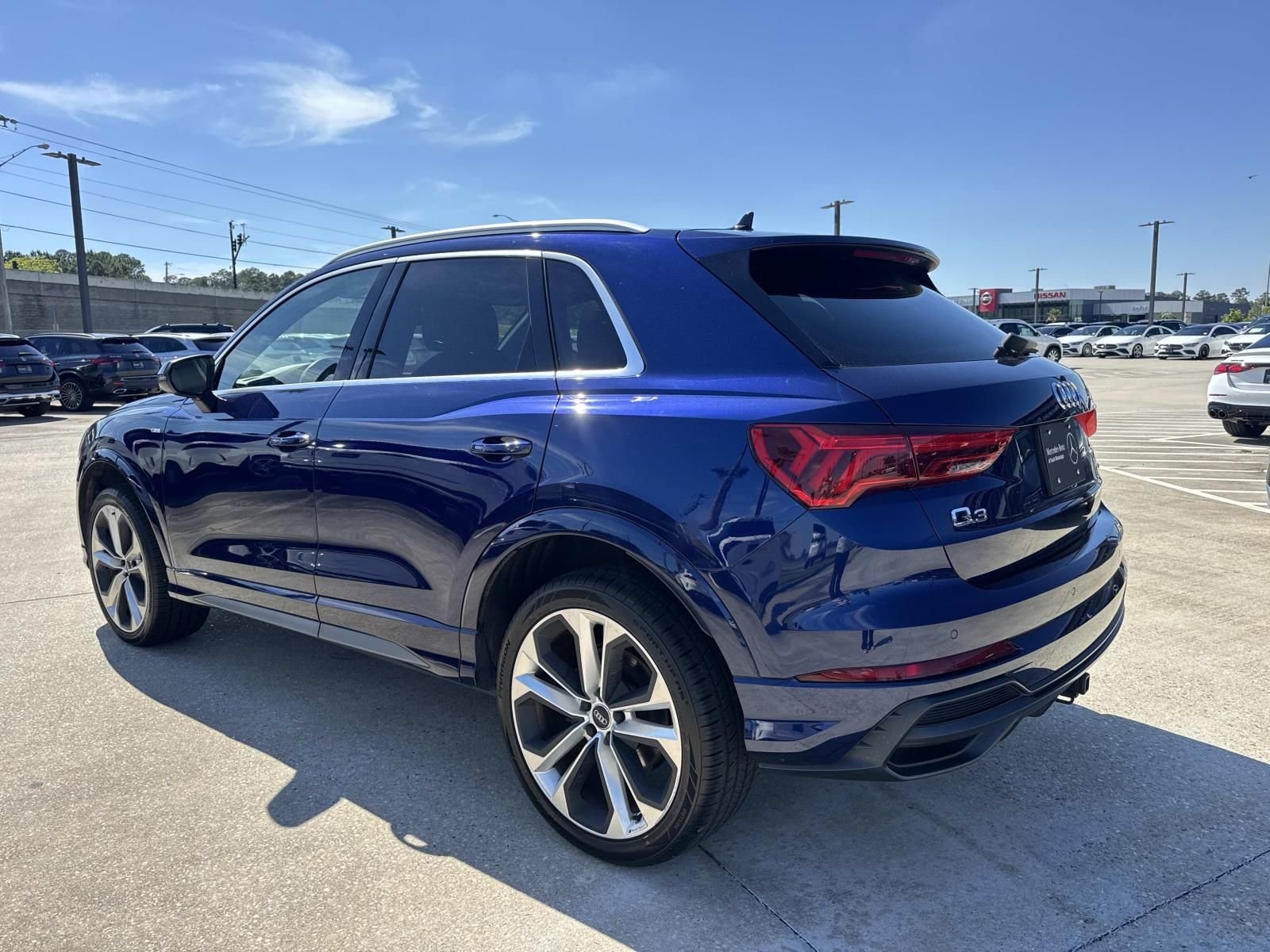 Used 2021 Blue Audi Premium Plus image 7