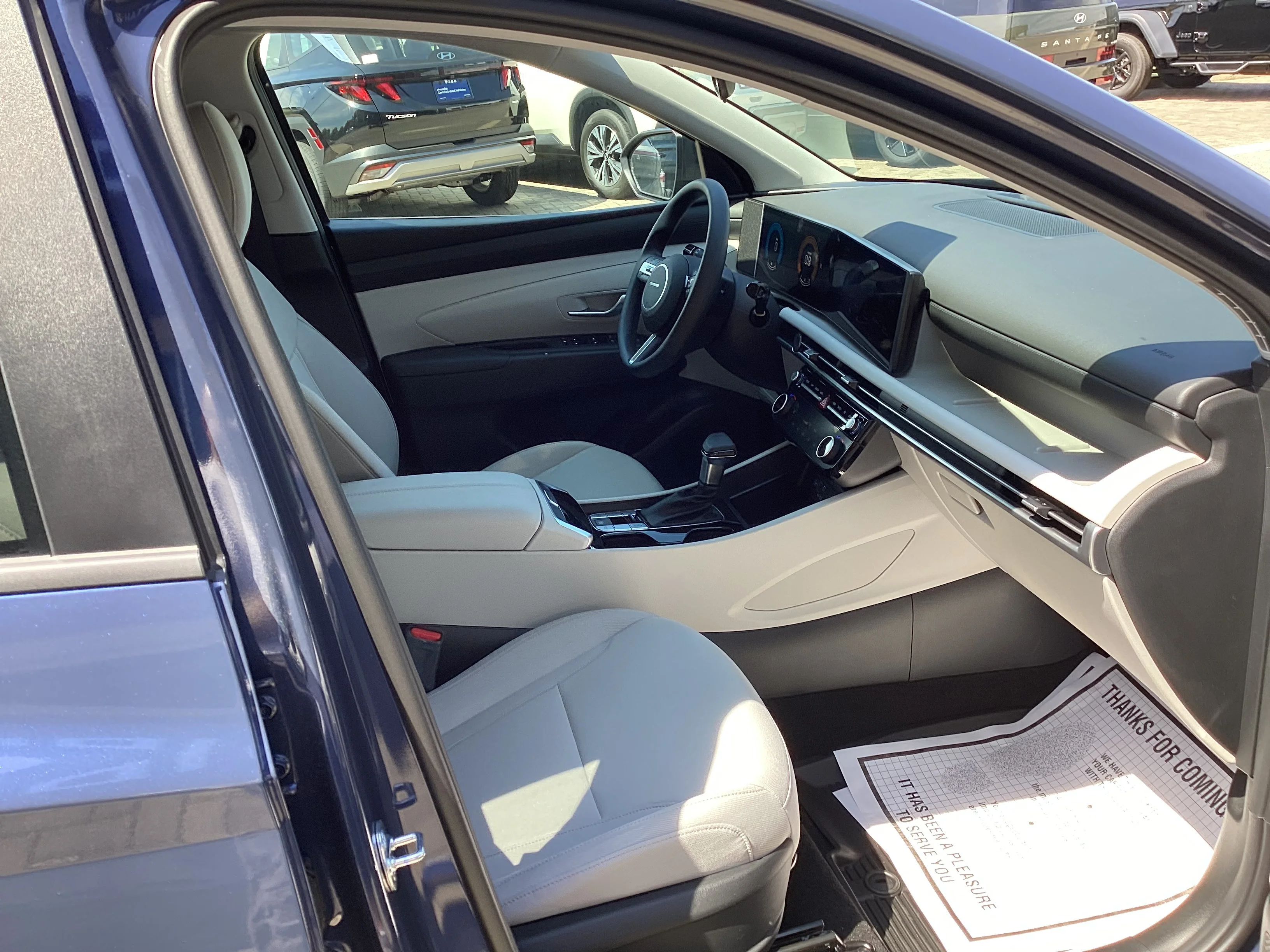 New 2026 Atlantis Blue Hyundai SEL image 14