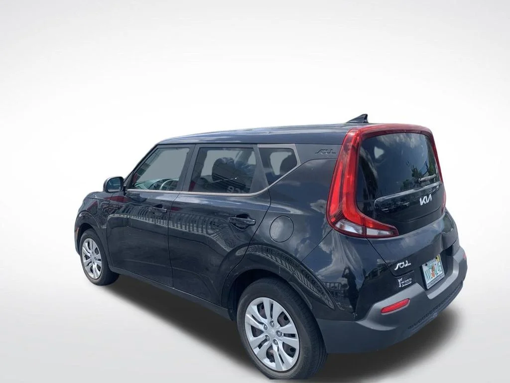 Used 2022 Cherry Black Kia LX image 2