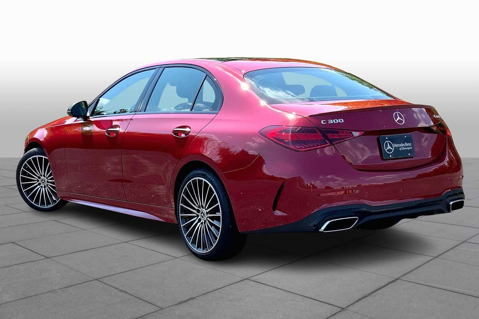 New 2025 MANUFAKTUR Patagonia Red Metallic Mercedes-Benz C 300 image 12