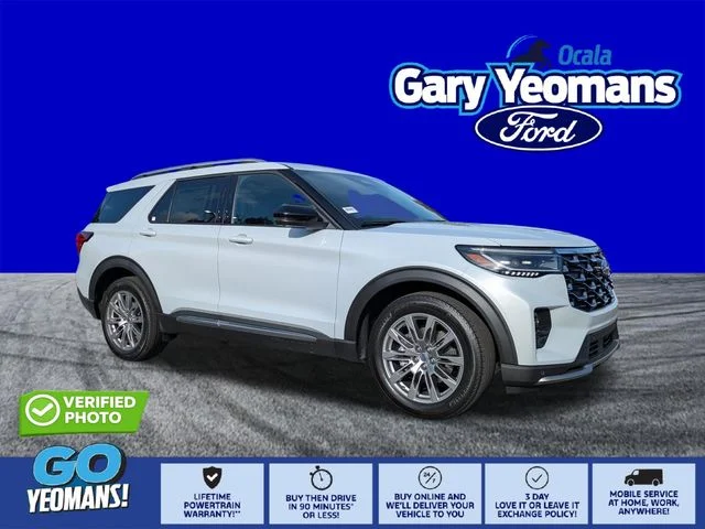 New 2026 White Ford Platinum image 1