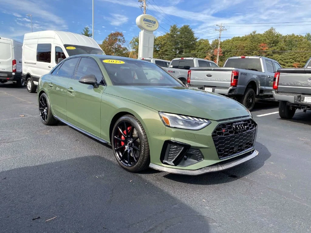 Used 2023 District Green Metallic Audi 3.0T Prestige image 1