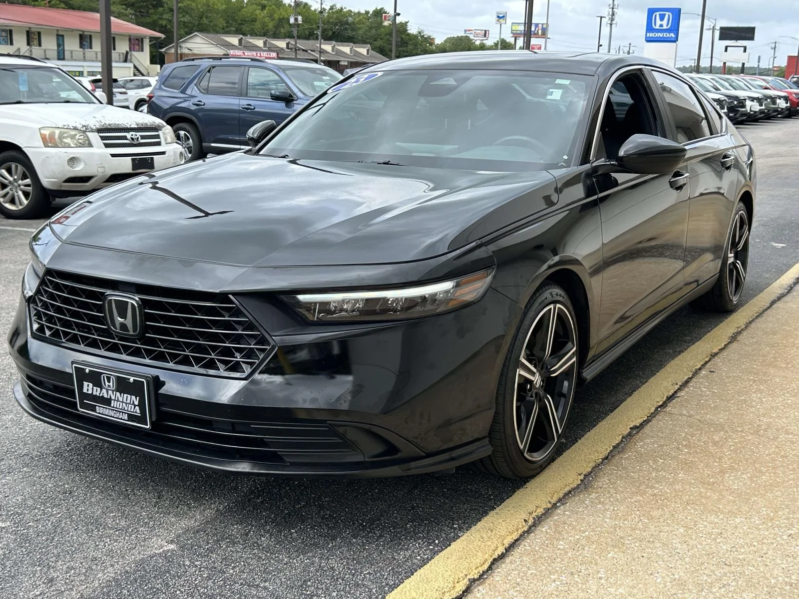 Used 2023 Black Honda Sport Sedan image 4
