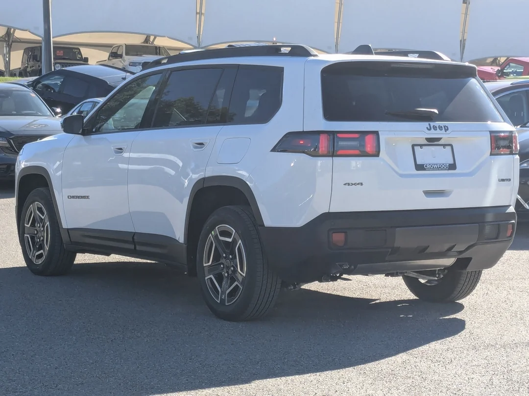 New 2026 White Jeep Limited - - 4x4 - Panoramic Sunroof - Power Liftgate - Leather Seats - Remote Start & More! image 6