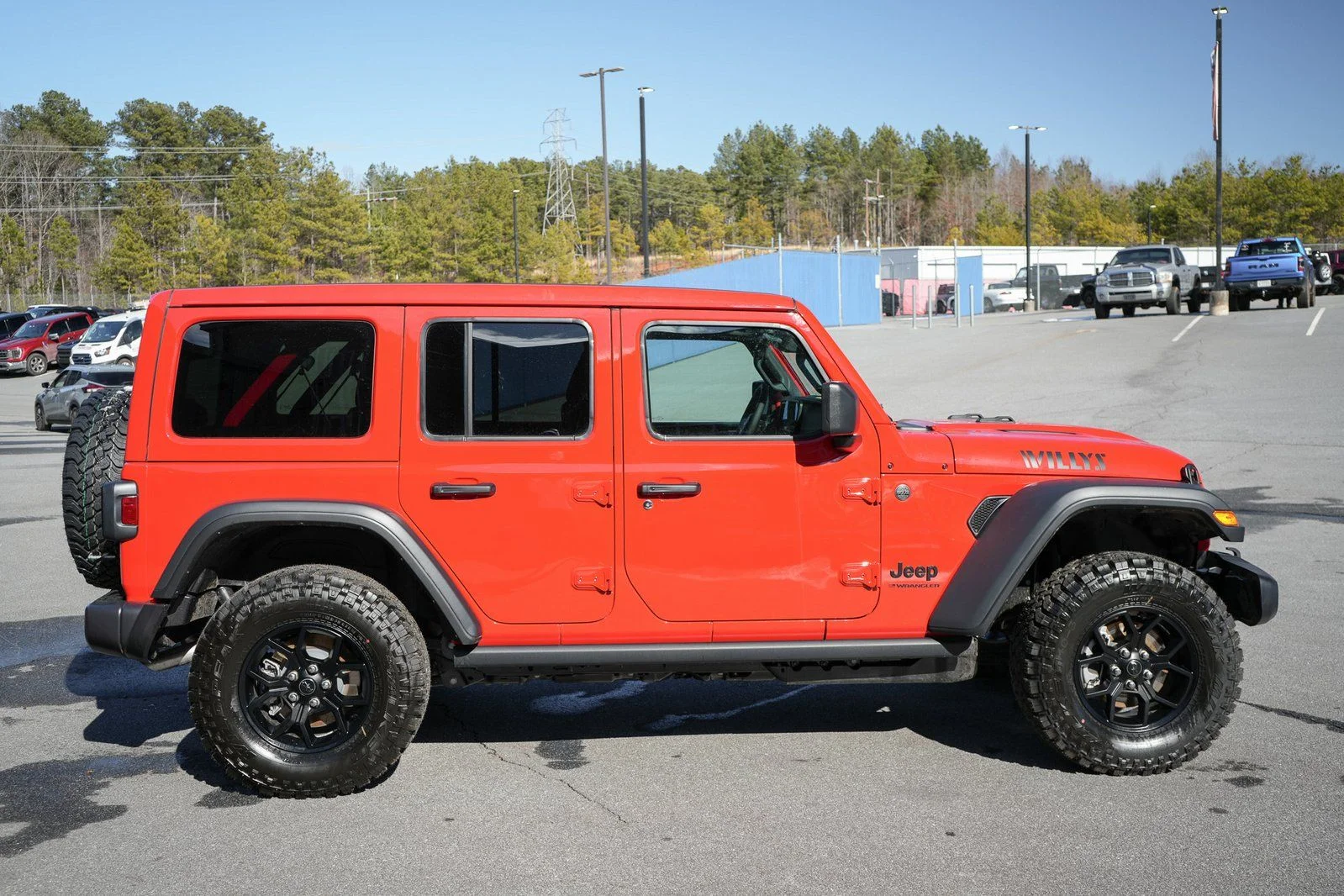 New 2026 Red Jeep Willys image 11