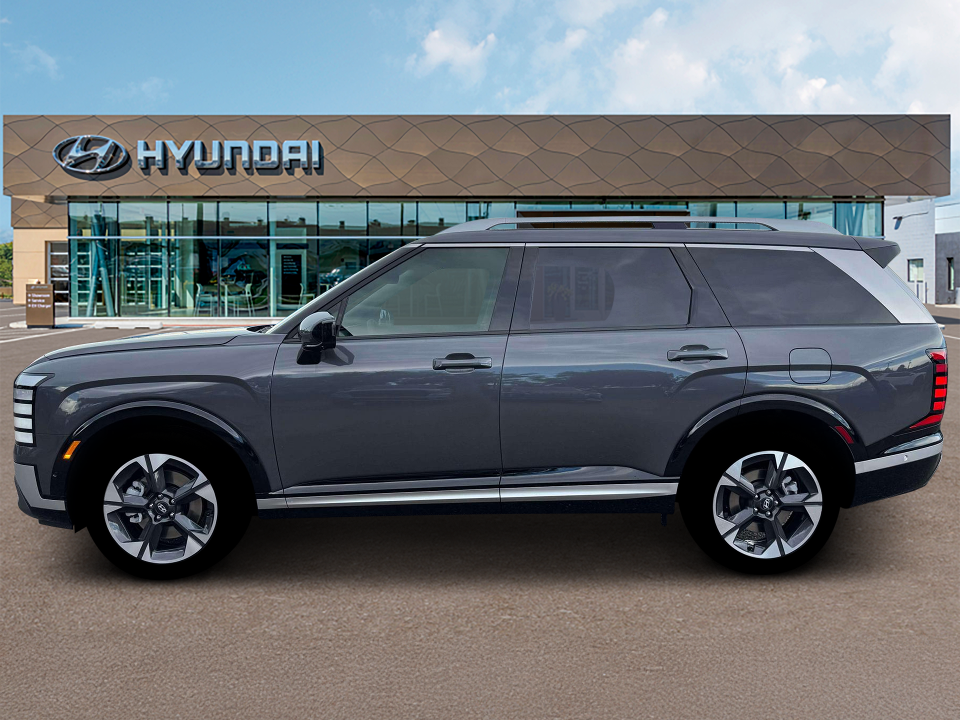New 2026 Gray Hyundai Limited FWD image 3