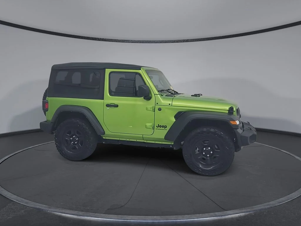 Certified Used 2025 Green Jeep Sport image 8