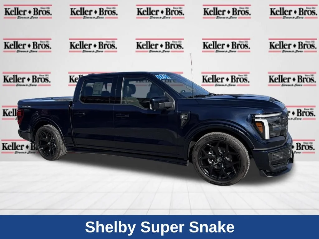 New 2025 Antimatter Blue Metallic Ford Lariat image 1