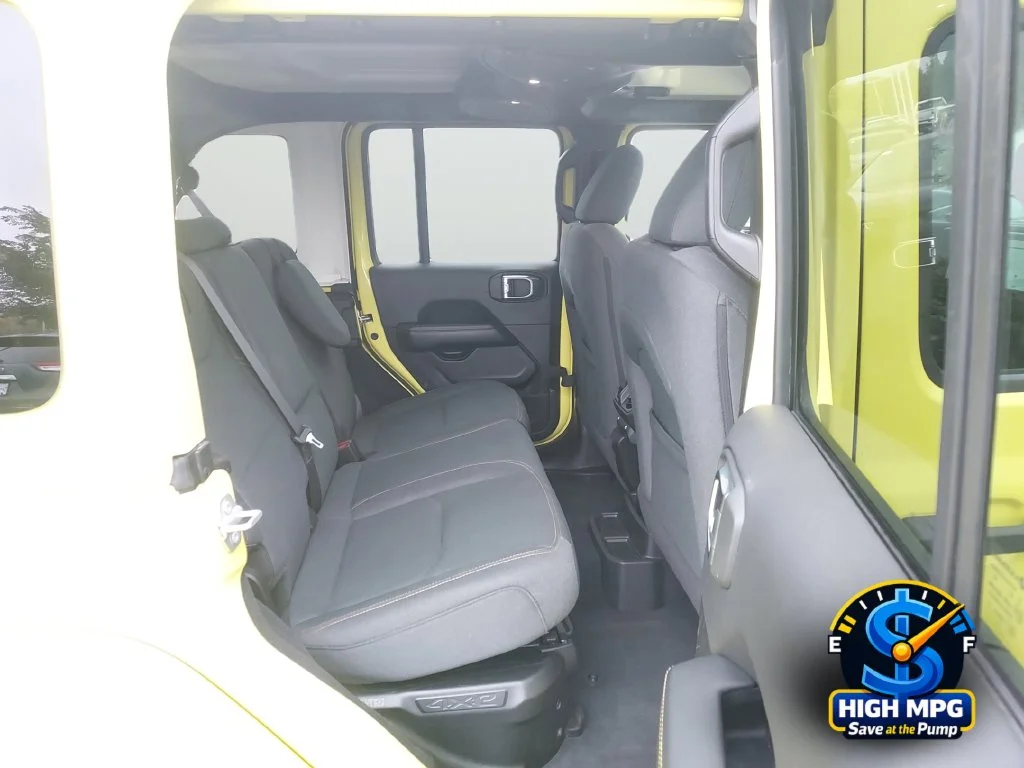 Used 2024 Yellow Jeep Sahara 4xe image 26