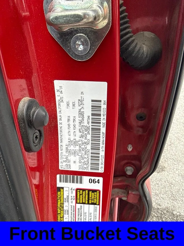 Used 2018 Barcelona Red Metallic Toyota SR5 image 15